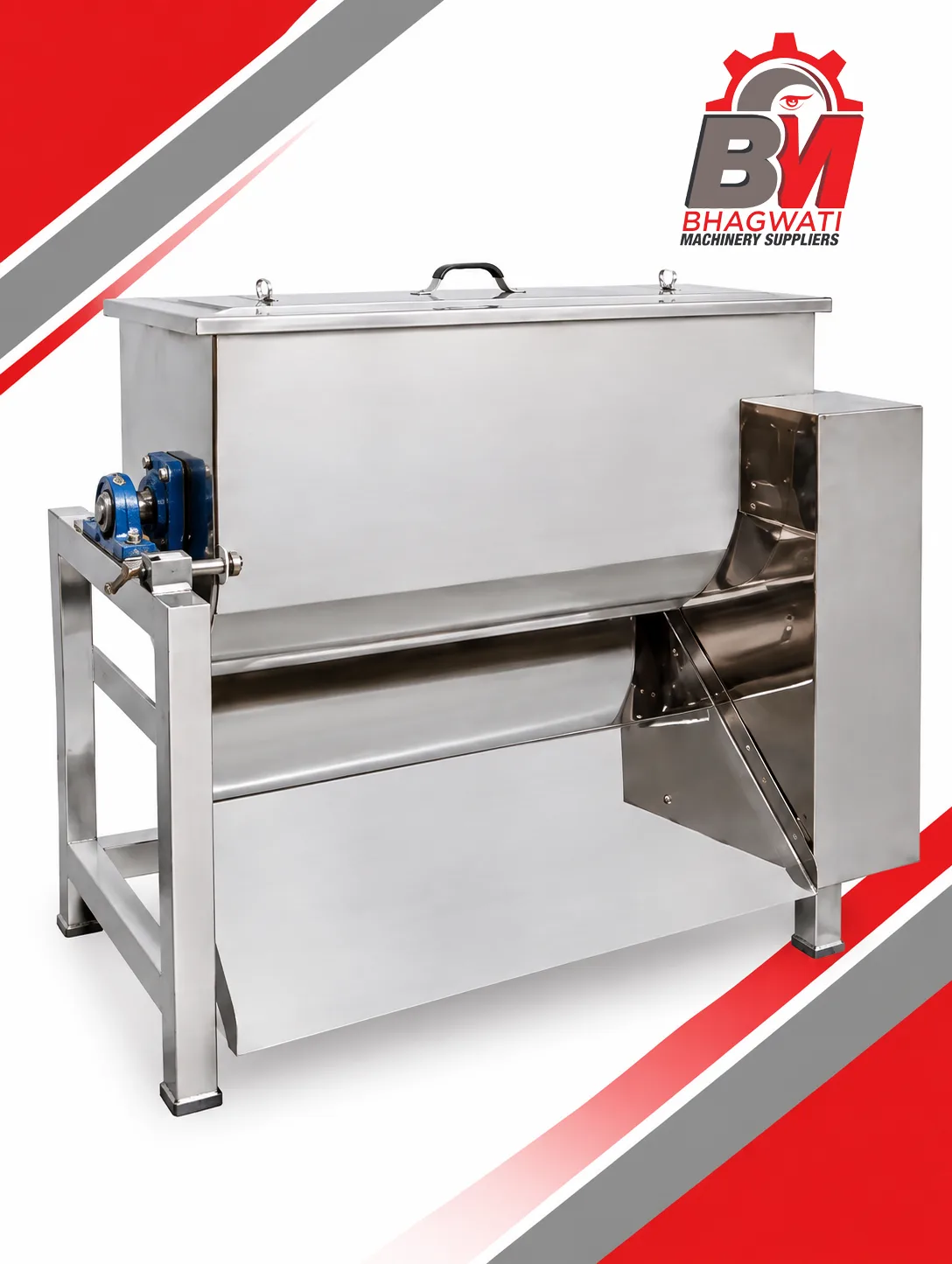 Namkeen Masala Mixer Machine (Ribbon Blender) - 3 Feet / 5 Feet, Without Motor