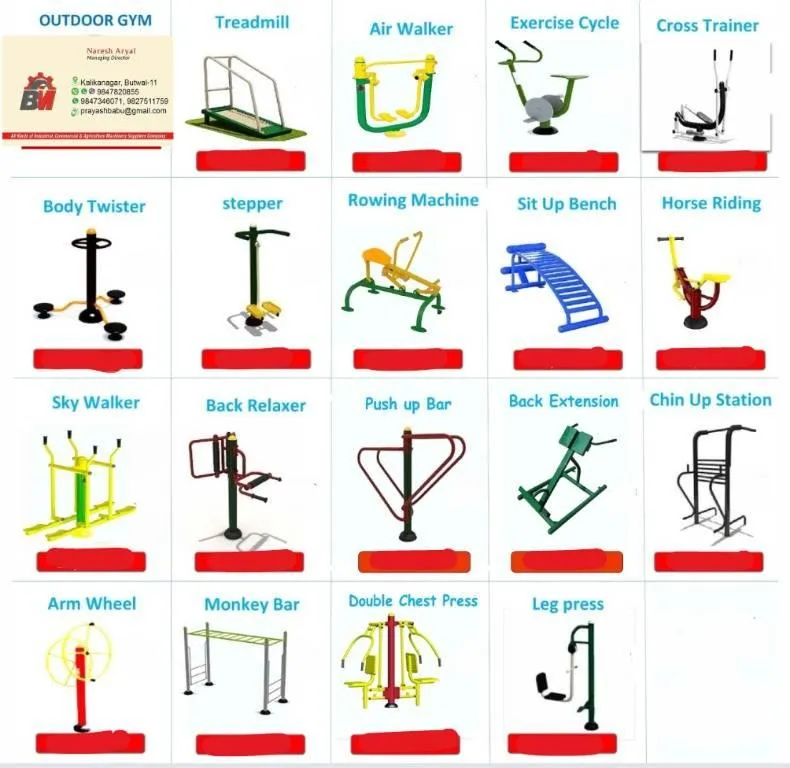 garden gym equipment thumbnail 3