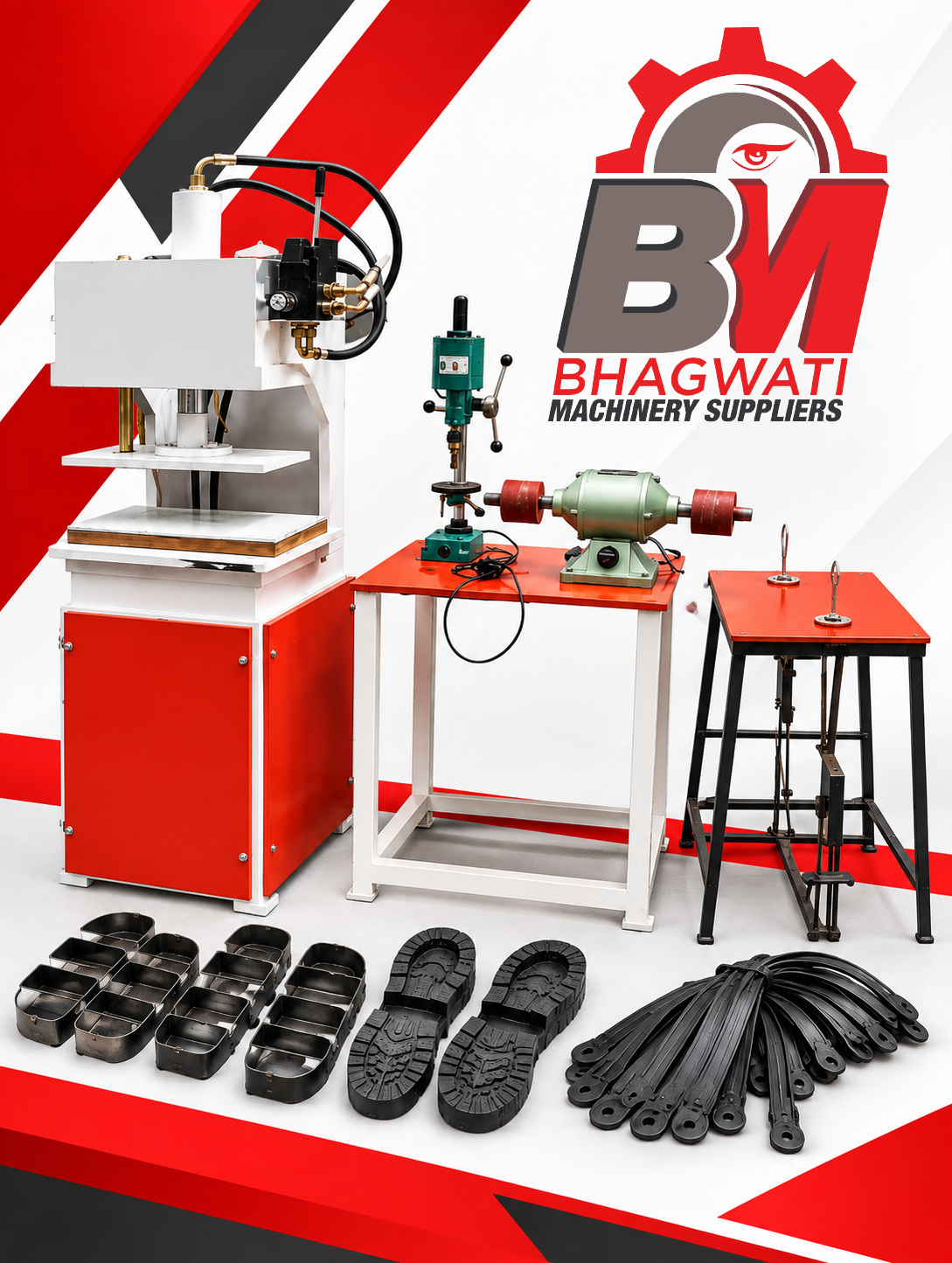 Chappal (Slipper) Making Machine