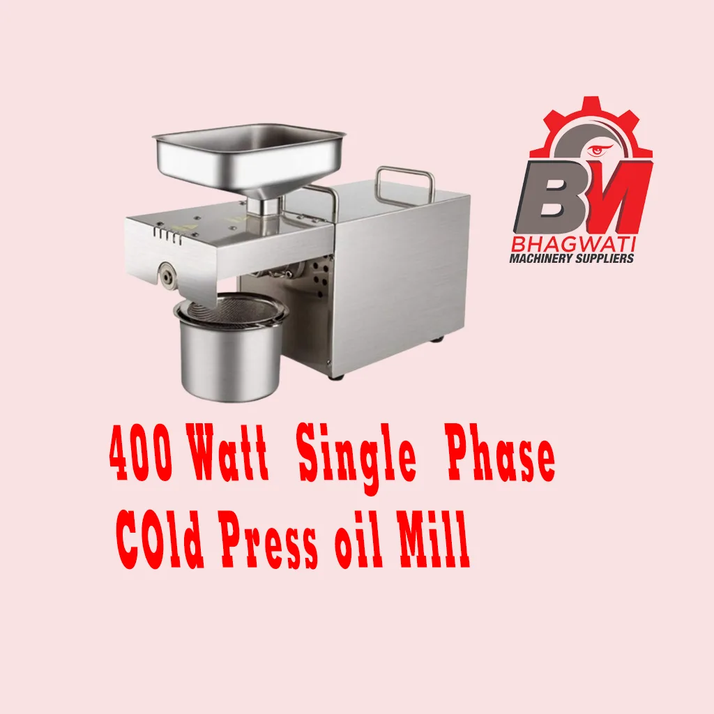 Compact Home Oil Extractor - 400 W, Stainless Steel, Single Phase