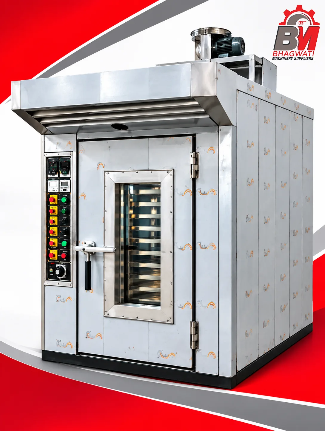 ABS-18 Rotary Rack Oven - 18 Tray Commercial Bakery Oven