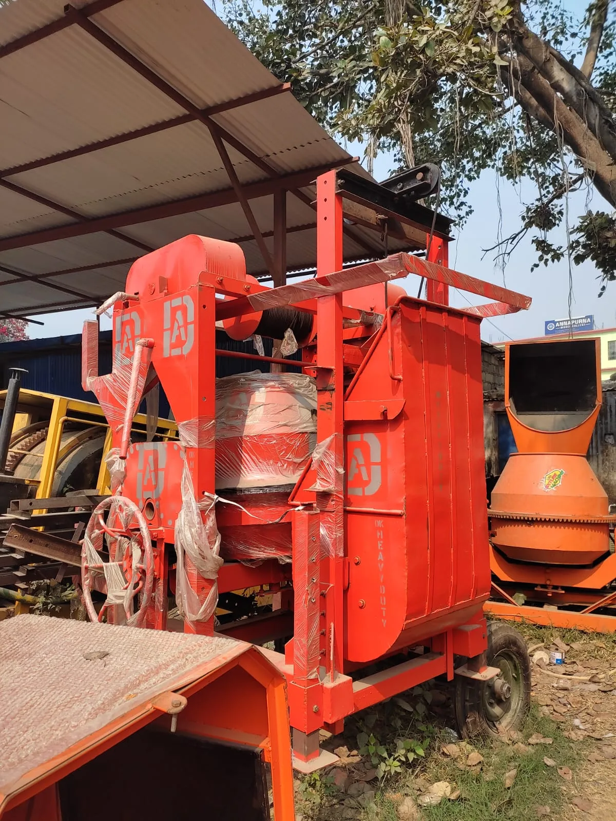 Pan Concrete Mixer Machine - 1 Bag Capacity (Made in Punjab, India) thumbnail 5